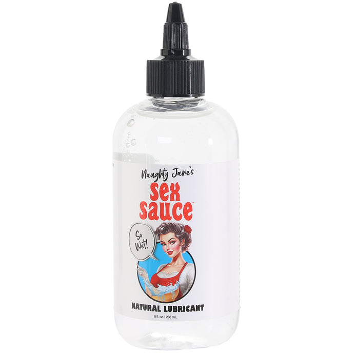 Naughty Jane's Sex Sauce Natural Lubricant in 8oz/236ml