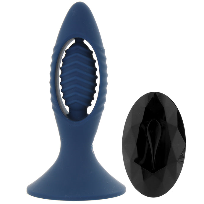 Renegade V2 Remote Anal Plug in Blue