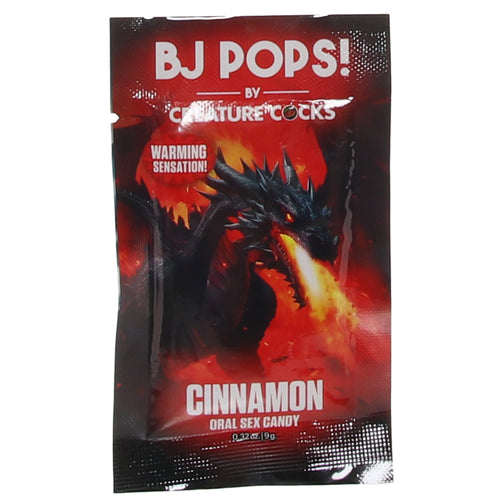 Creature Cocks BJ Pops! Candy .32oz/90g in Cinnamon