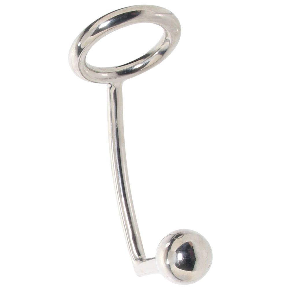 Rouge Stainless Steel Anal Probe & Cock Ring