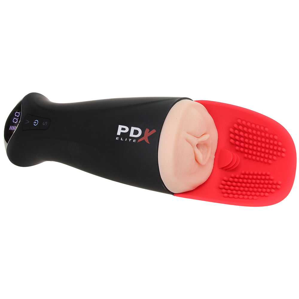 PDX Elite Fap-O-Matic Pro XL Suction Stroker in Light