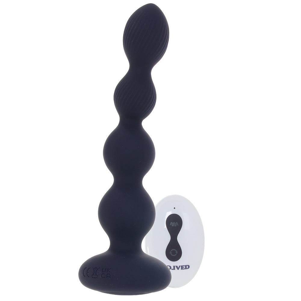 Pleasure Orbit Rotating Beaded Anal Vibe