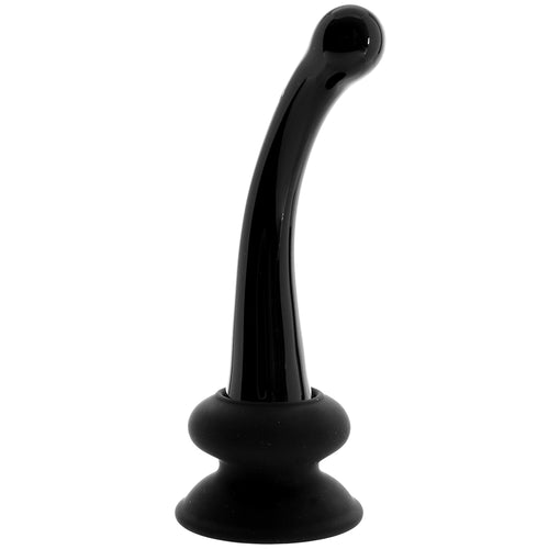 Icicles No. 87 Glass Dildo in Black