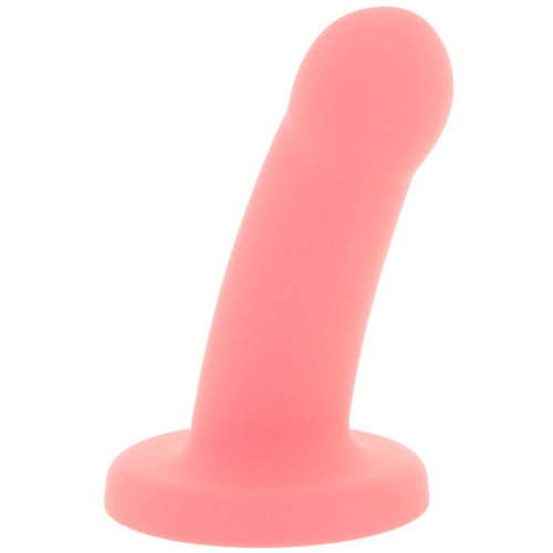 Nyx 5 Inch Silicone Dildo in Coral